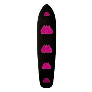 Pink Castle Skate Board Deck