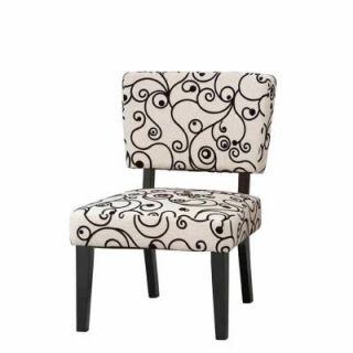Home Decorators Collection Taylor Accent Chairs in White Black Circles 36080BWC 01 KD U