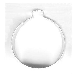 Round Christmas Ornament Metal Cookie Cutter for Holiday Baking / Christmas Party Favors / Scrapbooking Stencil Kitchen & Dining