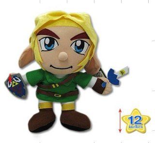 Legend of Zelda Link 12" Plush Doll Toy KTWJ491 Toys & Games