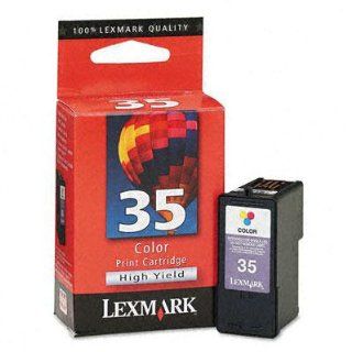 Lexmark 18c0035 High Yield Ink 475 Page Yield Tri Color Resists Smudging Streaking Fading Electronics
