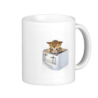 Cat Toaster Coffee Mugs