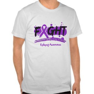 Epilepsy FIGHT Supporting My Cause Tshirt
