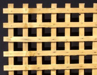 Square Heavy Duty Treated Yellow Pine Wood Lattice in a 5/pack  Outdoor Decorative Fences  Patio, Lawn & Garden