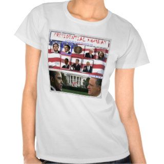 Barack Obama Vs Mitt Romney T Shirts
