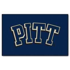 FANMATS University of Pittsburgh 60 in. x 96 in. Ulti Mat 1719