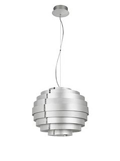 Kirch Lighting Gentofte Pendant Lamp, Silver   Ceiling Pendant Fixtures