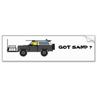 GOT SAND ? BUMPER STICKERS