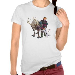 Sven, Olaf and Kristoff Tee Shirt