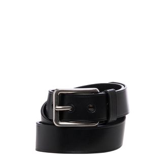 Prada Logo Embossed Leather Belt