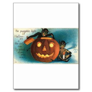 Vintage Halloween Greeting Cards Classic Posters Postcards