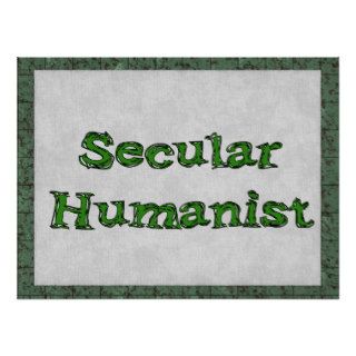 Secular Humanist Poster