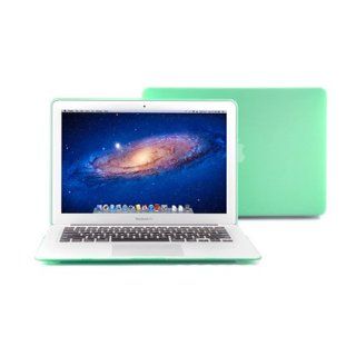 GMYLE (TM) Aqua Green Matte Forsted Rubberized (Rubber Coated) See Through Hard Snap On Case for 13 Apple Macbook Air (Not Fit For 2013 Model) Computers & Accessories