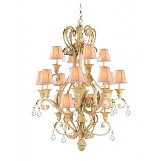 Winslow 16 light Chandelier In Champagne Finish