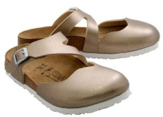 New Birkenstock Benita Bronze Ladies 36 N 5 $100 Clogs And Mules Shoes Shoes