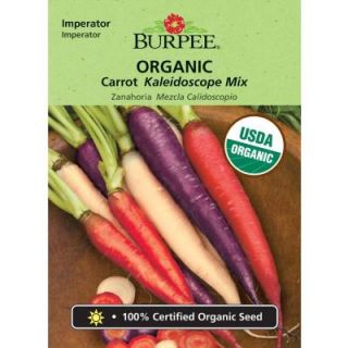Burpee Organic Carrot Kaleidoscope Mix Seed 68384