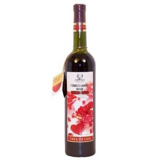 Tree of Life Semi Sweet Pomegranate Armenian Wine NV 750ml Wine