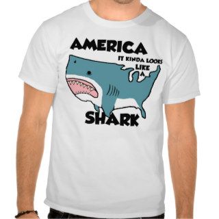America is a Shark T shirt