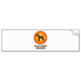 Welsh Terrier Bumper Stickers