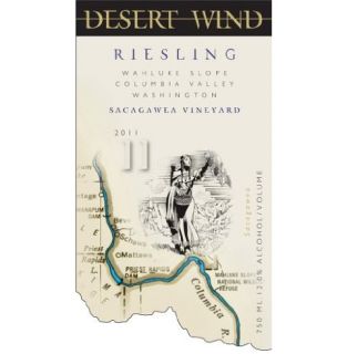 2011 Desert Wind Riesling Columbia Valley Wahluke Slope Sacagawea Vineyard 750 mL Wine