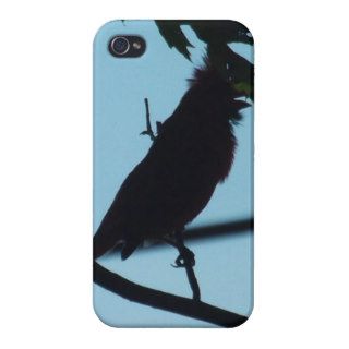 Cardinal Silhouette Cases For iPhone 4