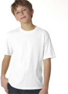Jerzees Youth T Shirt White M  