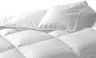 Highland Feather Manufacturing 62 Ounce Lorient European Down Duvet, Super King, White   Comforters