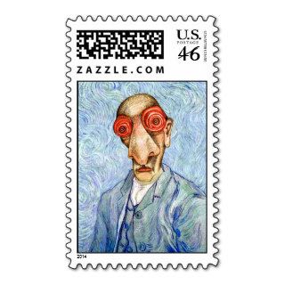 Insomniac as "Vincent Van Gogh" Stamps
