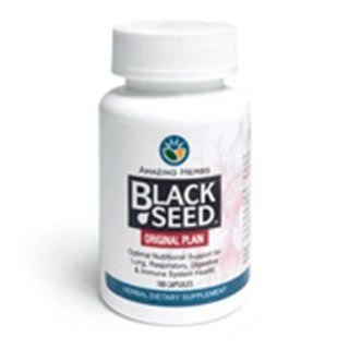 Amazing Herbs Black Seed Original Plain   100 capsules Health & Personal Care