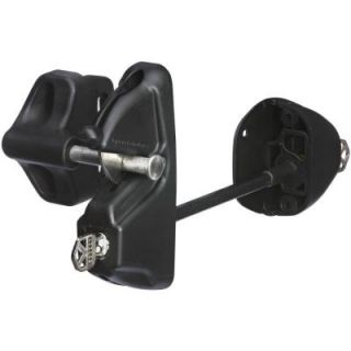 National Hardware 5 7/8 in. Black Lock Latch Deluxe Key Locking Both Inside and Outside V6203 LOCK LTCH DLUX BLK
