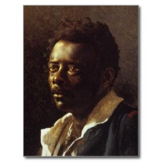Head of a Negro by Theo Gericault Post Card