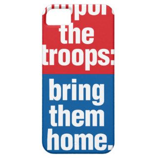 Support our troops Bring them home iPhone 5 Case
