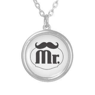 Mr. Mustache Retro Vintage Hipster Gifts Pendants