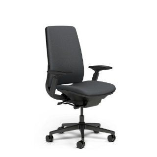 Amia Chair by Steelcase   Black Fabric   Adjustable Home Desk Chairs