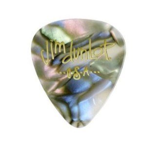 Dunlop 483R14HV Abalone Classic Celluloid Heavy Guitar Picks, 72 Pack Musical Instruments