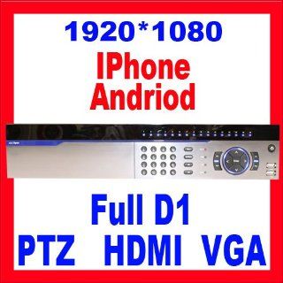 Professional 16 Channel Full D1 H.264 DVR for Security Camera System Support iPhone, Andriod, & Blackberry. HDMI & VGA. Real Time Video/Audio Recording, Playback and Network capability. Built In Motion Detection Recording Function with Sensitivity