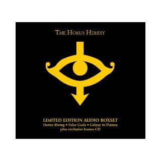 The Horus Heresy Limited Edition Audio Boxset Horus Rising, False Gods, Galaxy in Flames Plus Exclusive Bonus CD Dan Abnett, Graham McNeill, Ben Counter 9781849702188 Books