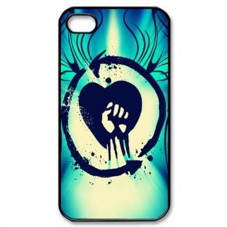 Rise Against Snap on Hard Case Cover Skin compatible with Apple iPhone 4 4S 4G Cell Phones & Accessories