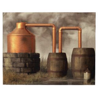 Swamp Moonshine Still Jigsaw Puzzle