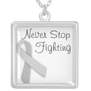 Never Stop Fighting Necklace