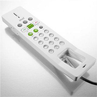 IPEVO CDPU 501 / FR 33.1 W Skype USB Handset (White) Electronics