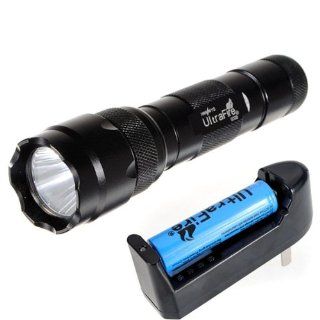 5 Mode Ultrafire WF 501B CREE XM L T6 LED 1000LM Flashlight Torch + 18650 Charger + 18650 Battery (502B Flashlight Kits)   Basic Handheld Flashlights  