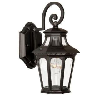 Acclaim Lighting Newcastle Collection Wall Mount 1 Light Outdoor Matte Black Light Fixture DISCONTINUED 9502BK