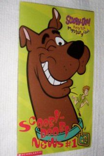 Scooby Dooby News #1    Scholastic    Scooby Doo and the Mystery Club    Includes Daphne's Crossword Caper Toys & Games