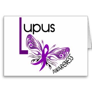 Lupus BUTTERFLY 3.1 Greeting Card