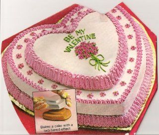 Wilton Double Tier Heart Two Tier Cake Pan (502 2695, 1982) Retired Collectible Kitchen & Dining