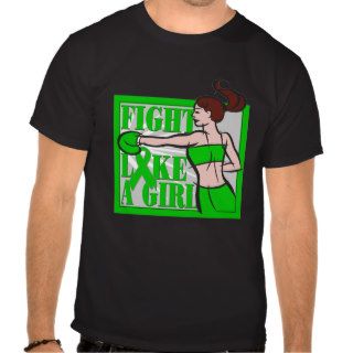 Mental Health Fight Like A Girl Boxer Tee Shirt