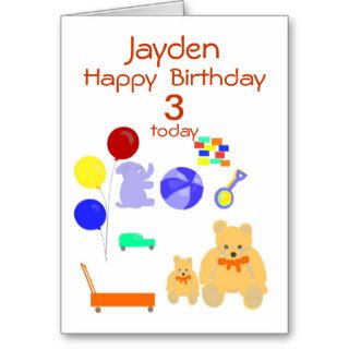 Happy Birthday Card (Age)   year old,  Customize