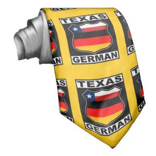 Texas German American Neck Ties