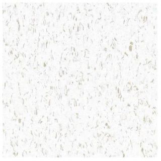 Armstrong Imperial Texture VCT 3/32 in. x 12 in. x 12 in. Cool White Standard Excelon Commercial Vinyl Tile (45 sq. ft. / case) 51899021